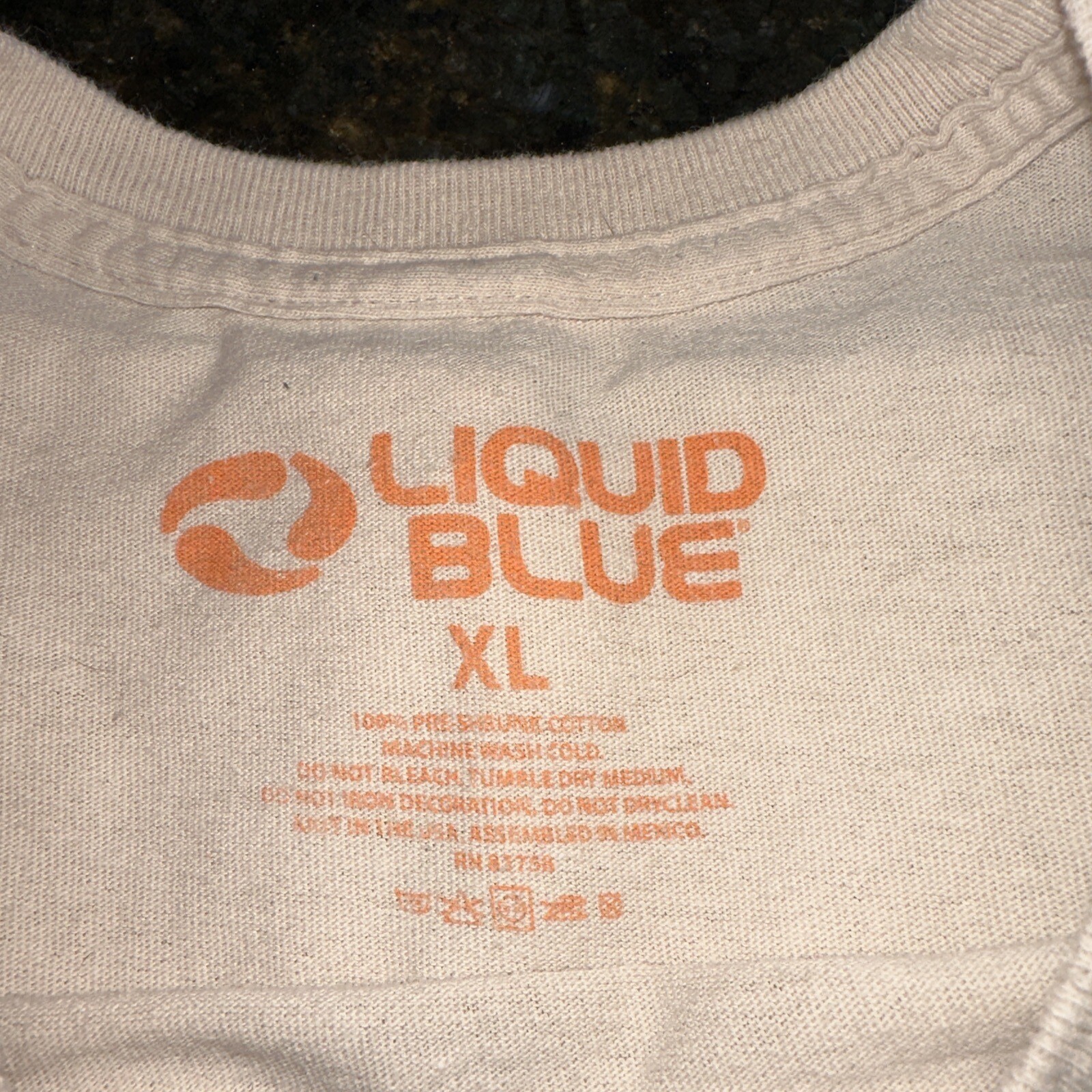 GRATEFUL DEAD XL T Shirt Liquid Blue