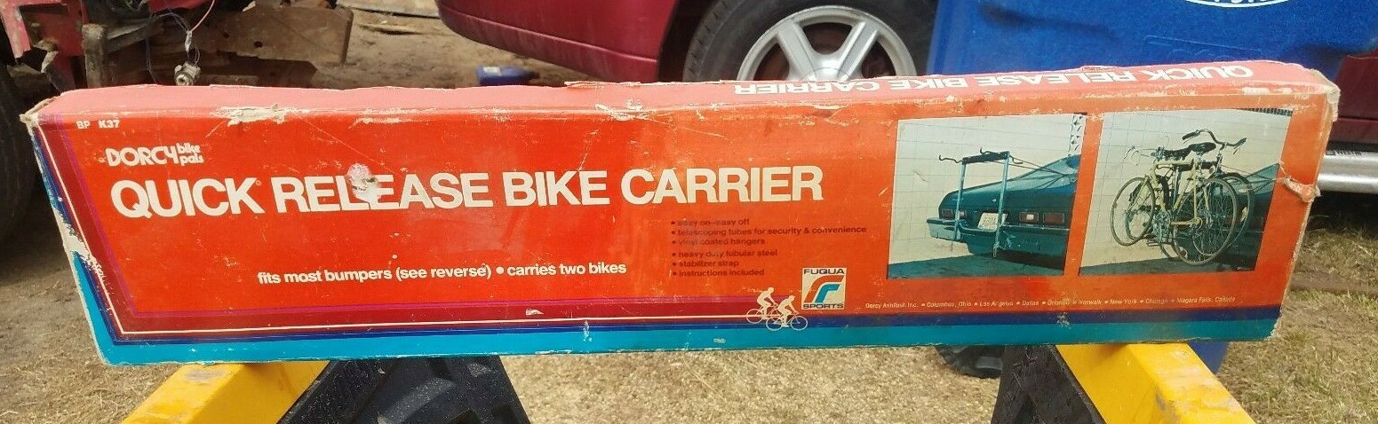 Dorcy Bike Pals Quick Release Bike Carrier *New In Box*