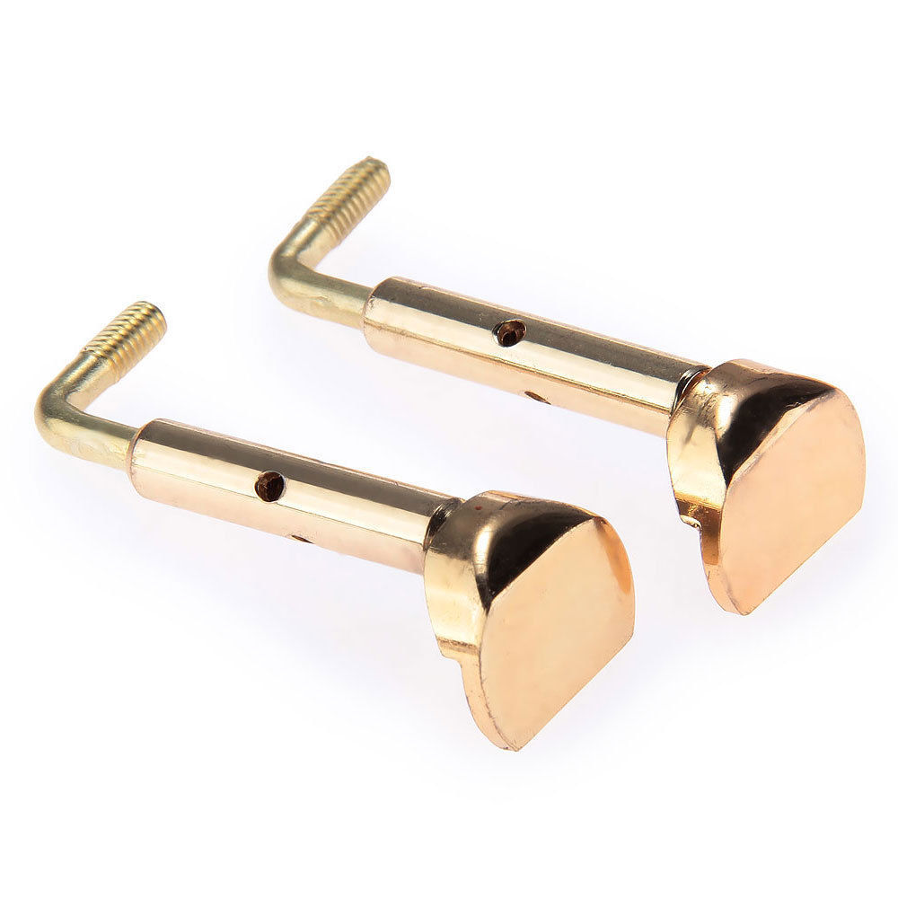 High Qulity 4/4 Full Size Violin Gold/Silver Metal Chinrest Clamp Violin Parts