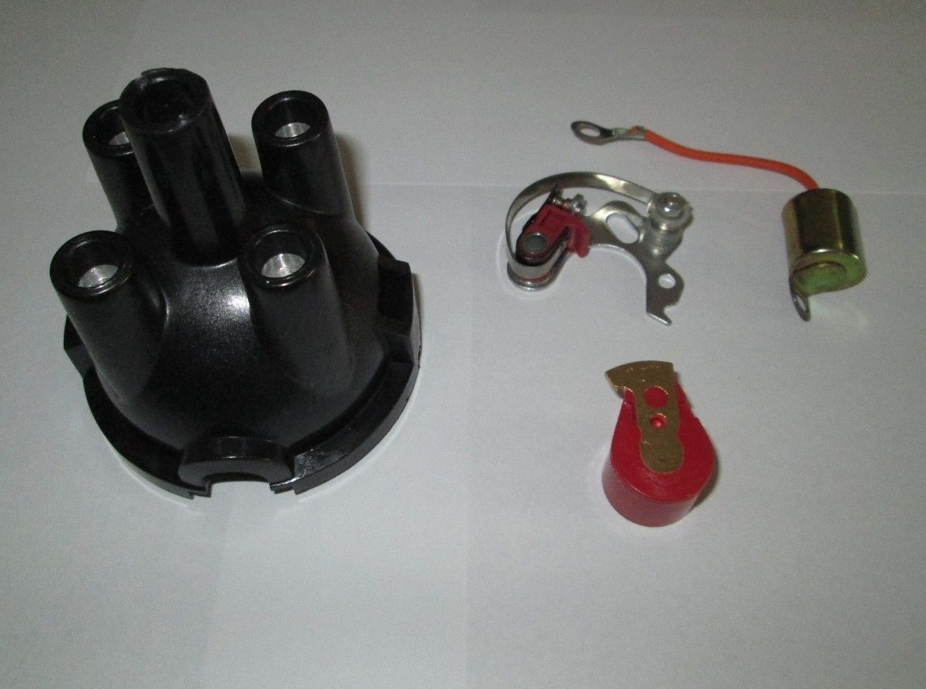 New Tune Up Kit 25D4 Top Entry MGA MGB MG Midget Distributor Cap Points Rotor