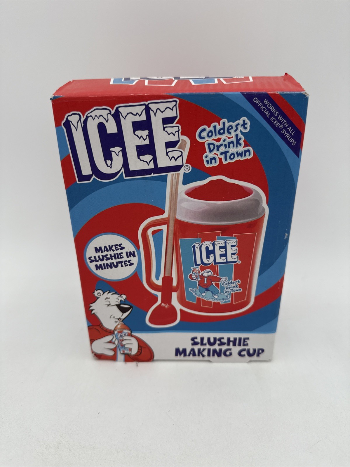 NEW Icee Single Serve Slushie Slushee Slush Making Cup Mug Icie Icey Maker