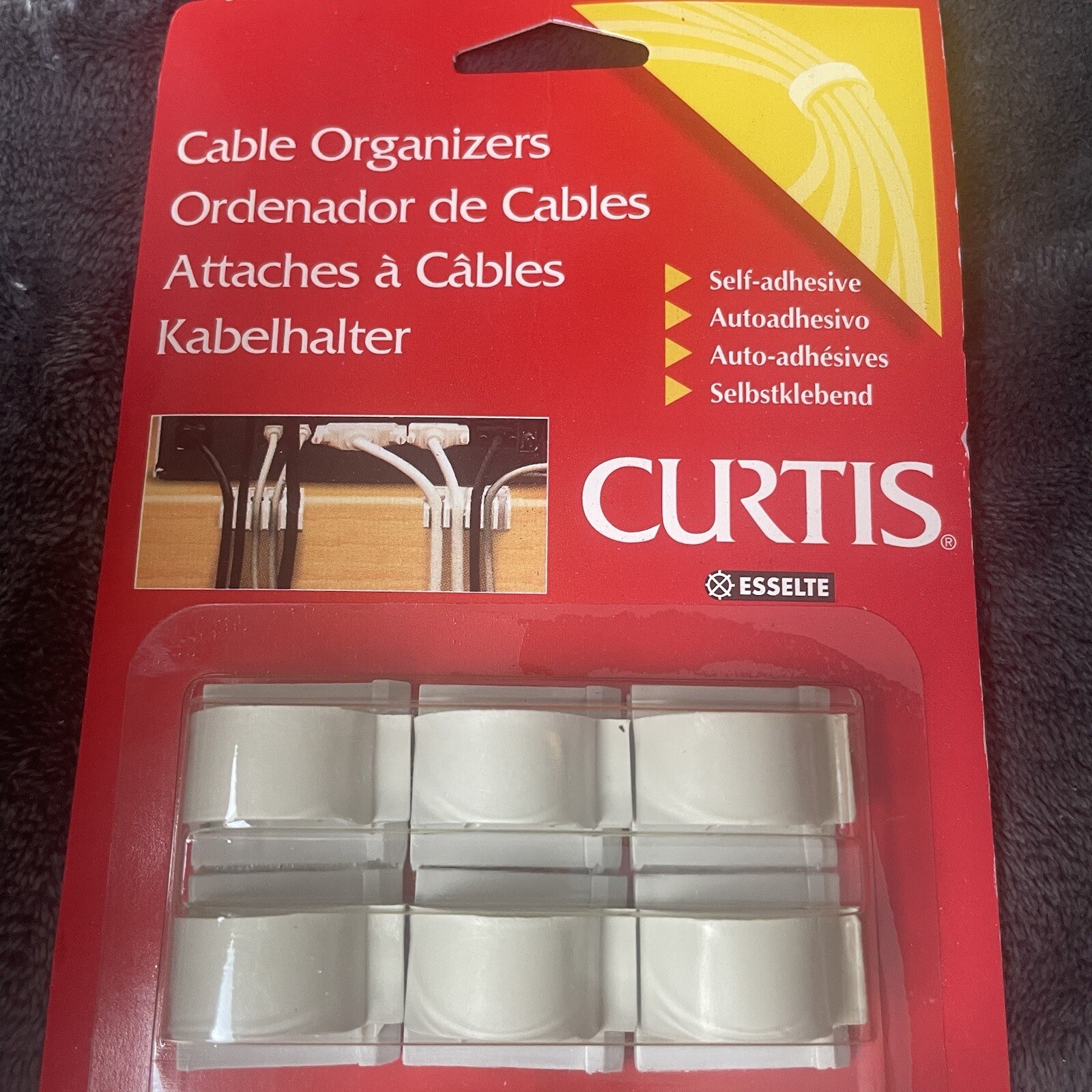Cable Organizers Self- Adhesive