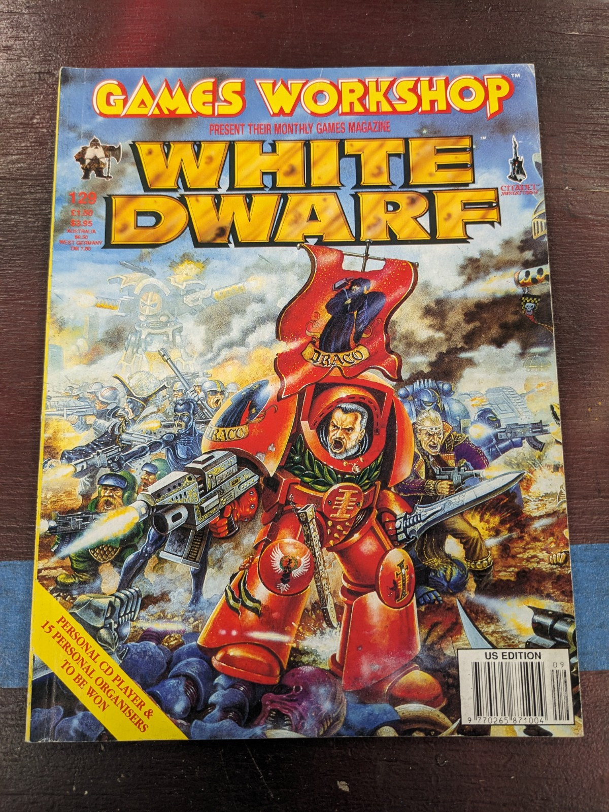Games Workshop White Dwarf Magazine 129