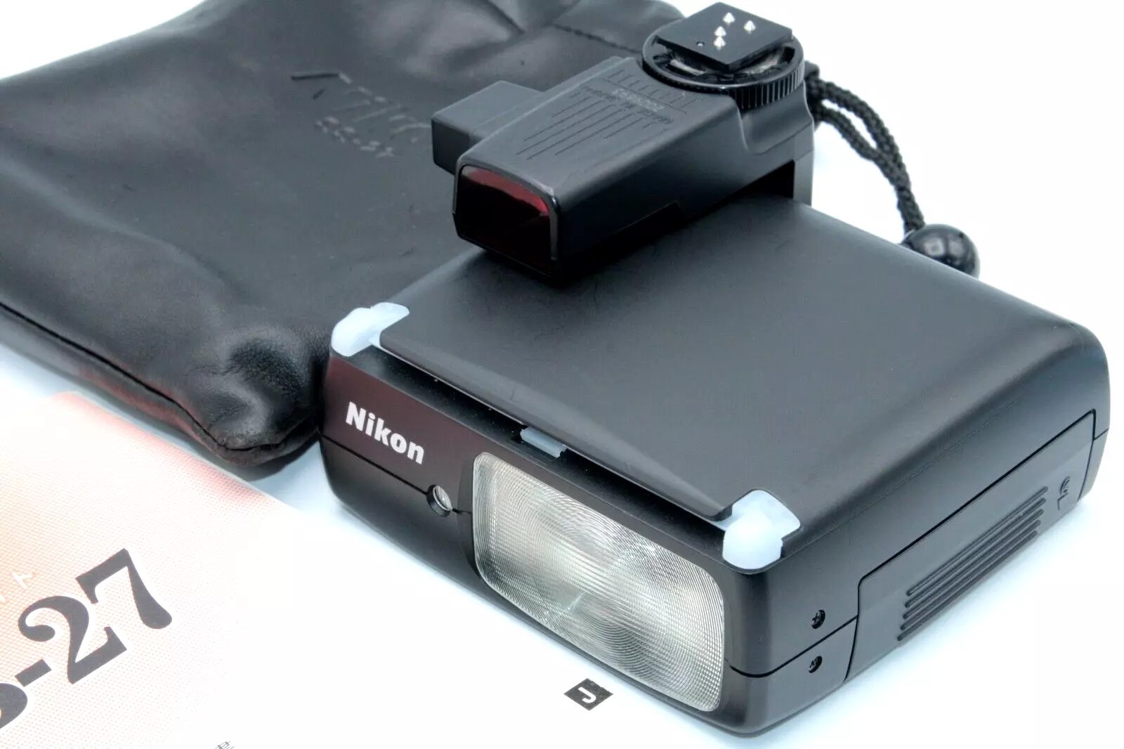 Excellent+++++ Nikon Speedlight SB-27 Shoe Mount Flash w/ Soft case from Japan
