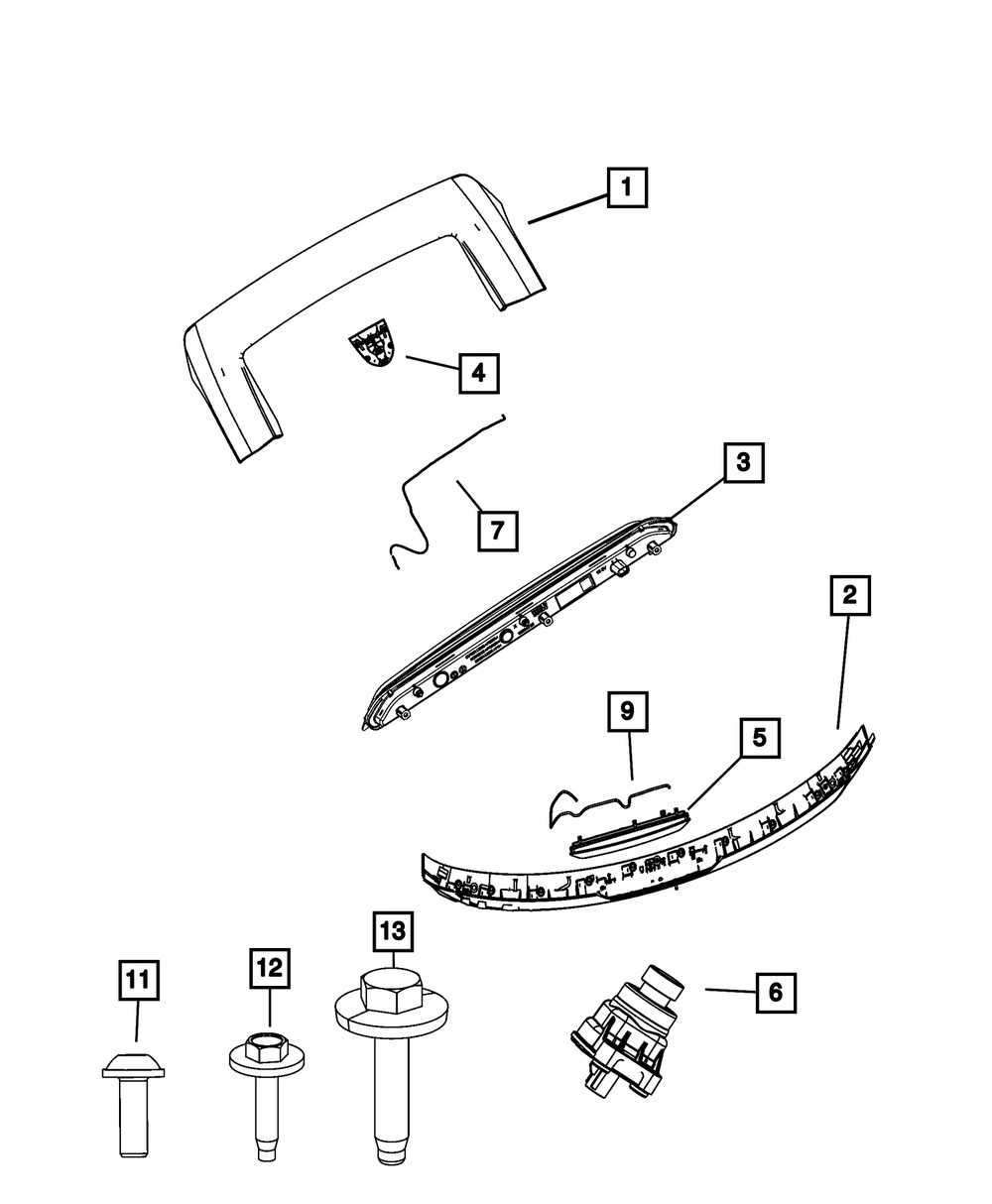 Genuine Mopar Jumper Wiring 68606769AB
