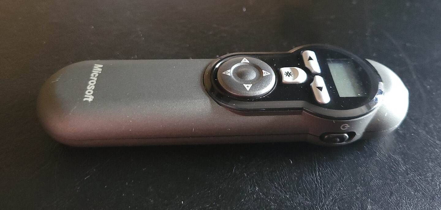 Microsoft Wireless Presenter/Pointer 3000 NO BATTERIES