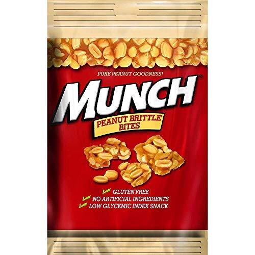 Mars Munch Peanut Brittle Bites, 4 Ounce [12-Pack]