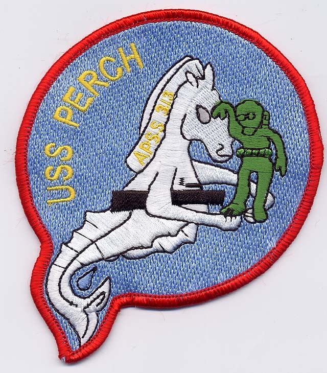 USS Perch APSS 313 - Diver BC Patch Cat No C6012