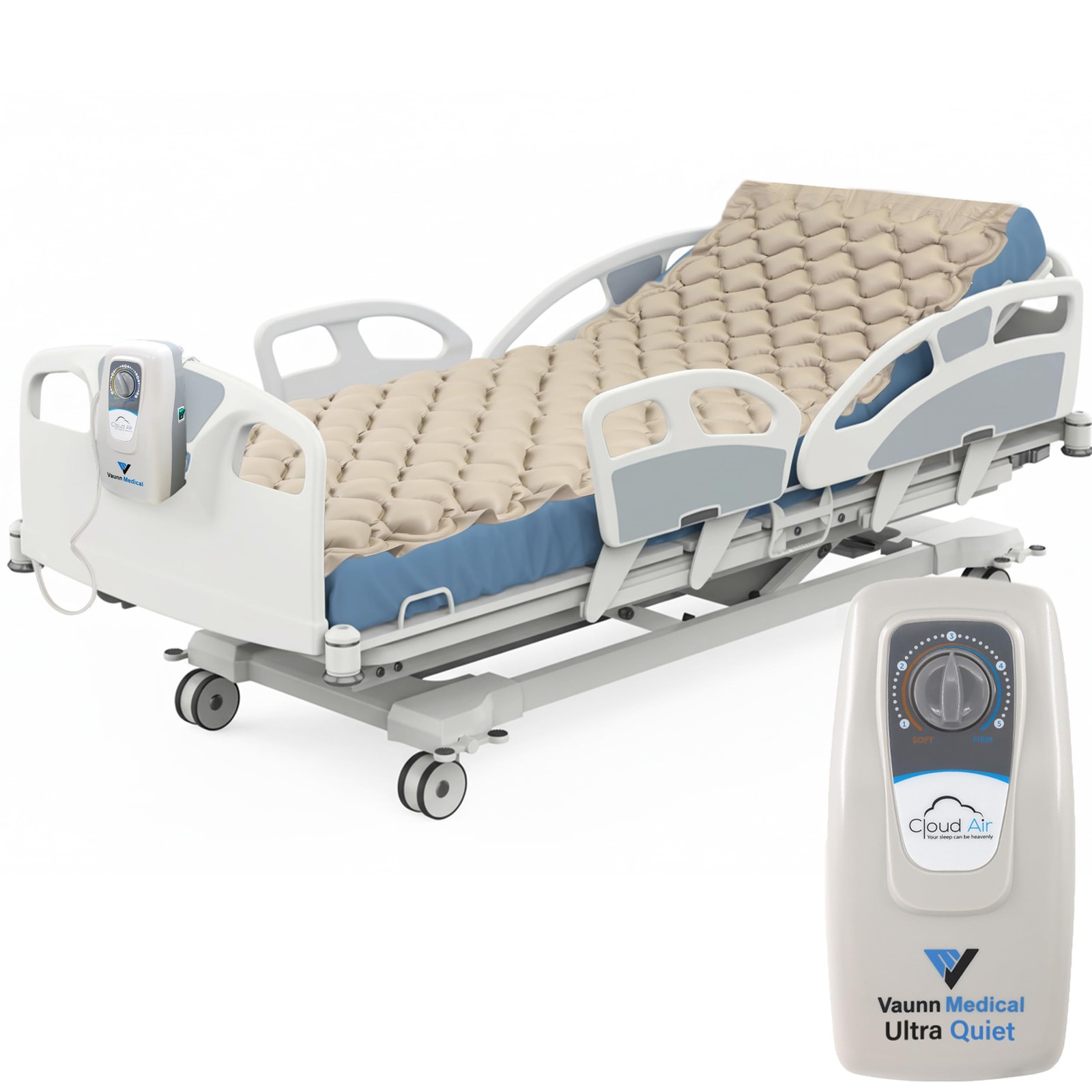Colchon Antiescaras Con Pompa Eletrica Colchon Inflable Para Hospitales Nuevo