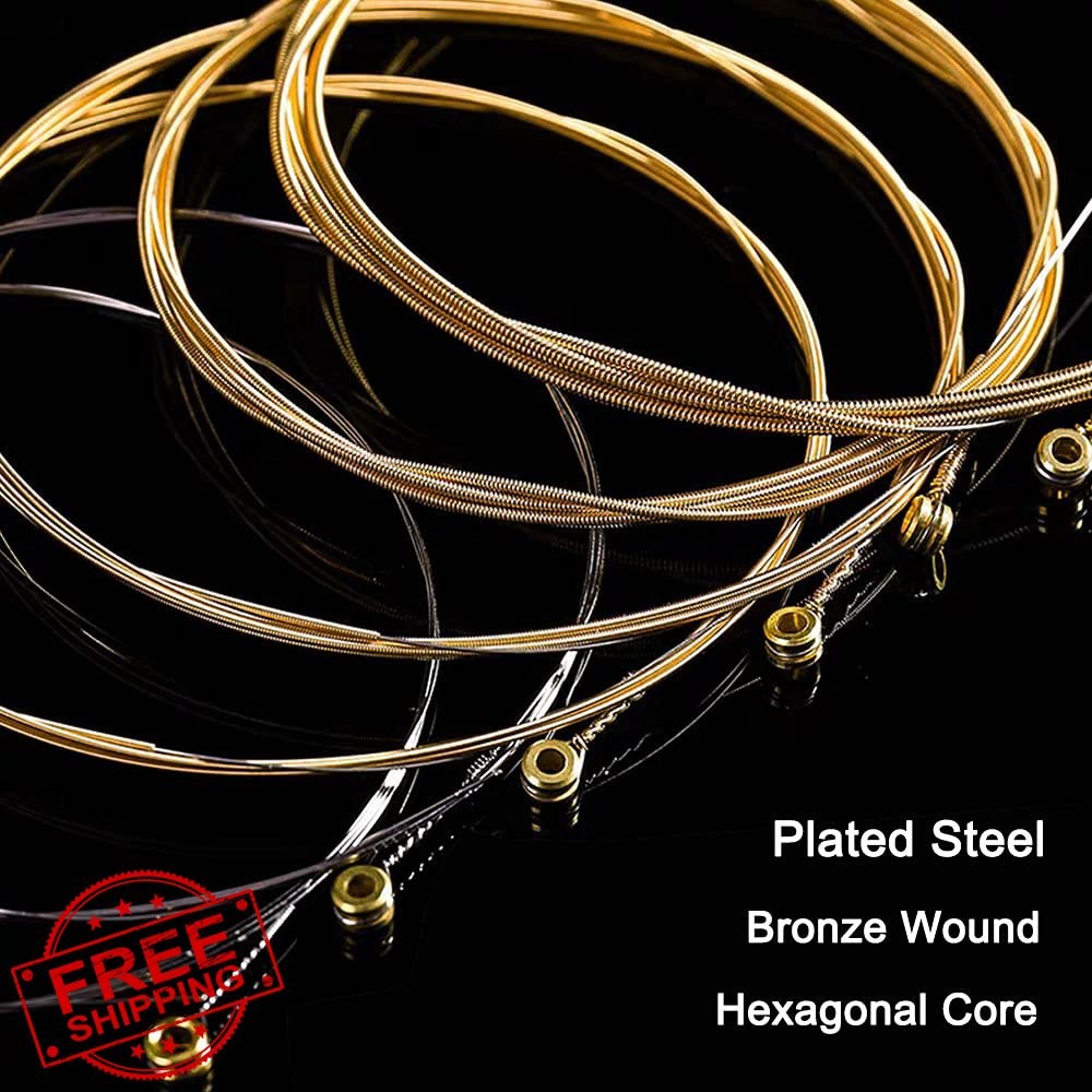 Danchet A103 Acoustic Guitar Strings Bronze Medium Light Set