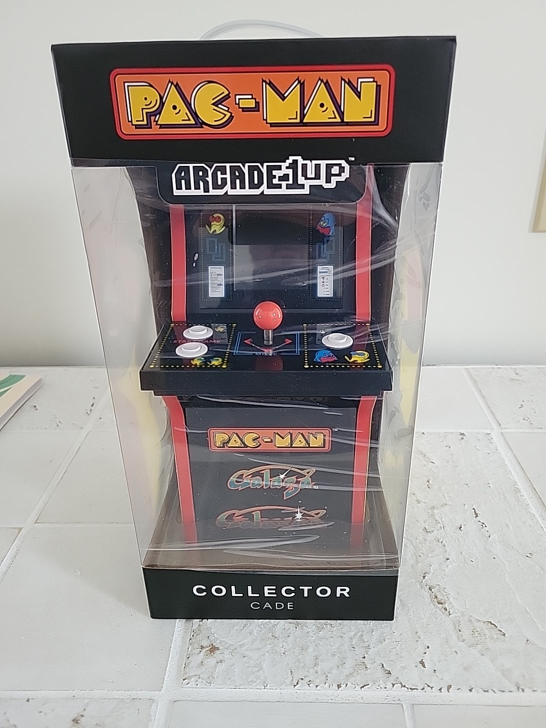 Arcade1Up Pac-Man 16 Bit Gaming Collector Cade FootTall 3” Inch Screen New Boxed