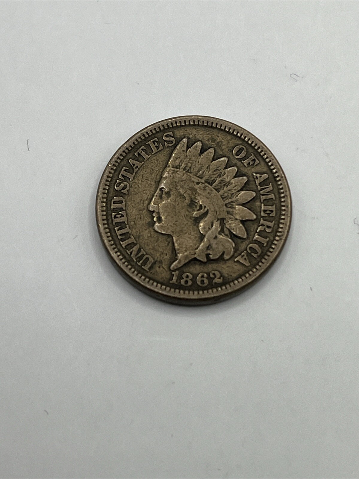 1862 Indian Head Cent Good Detail