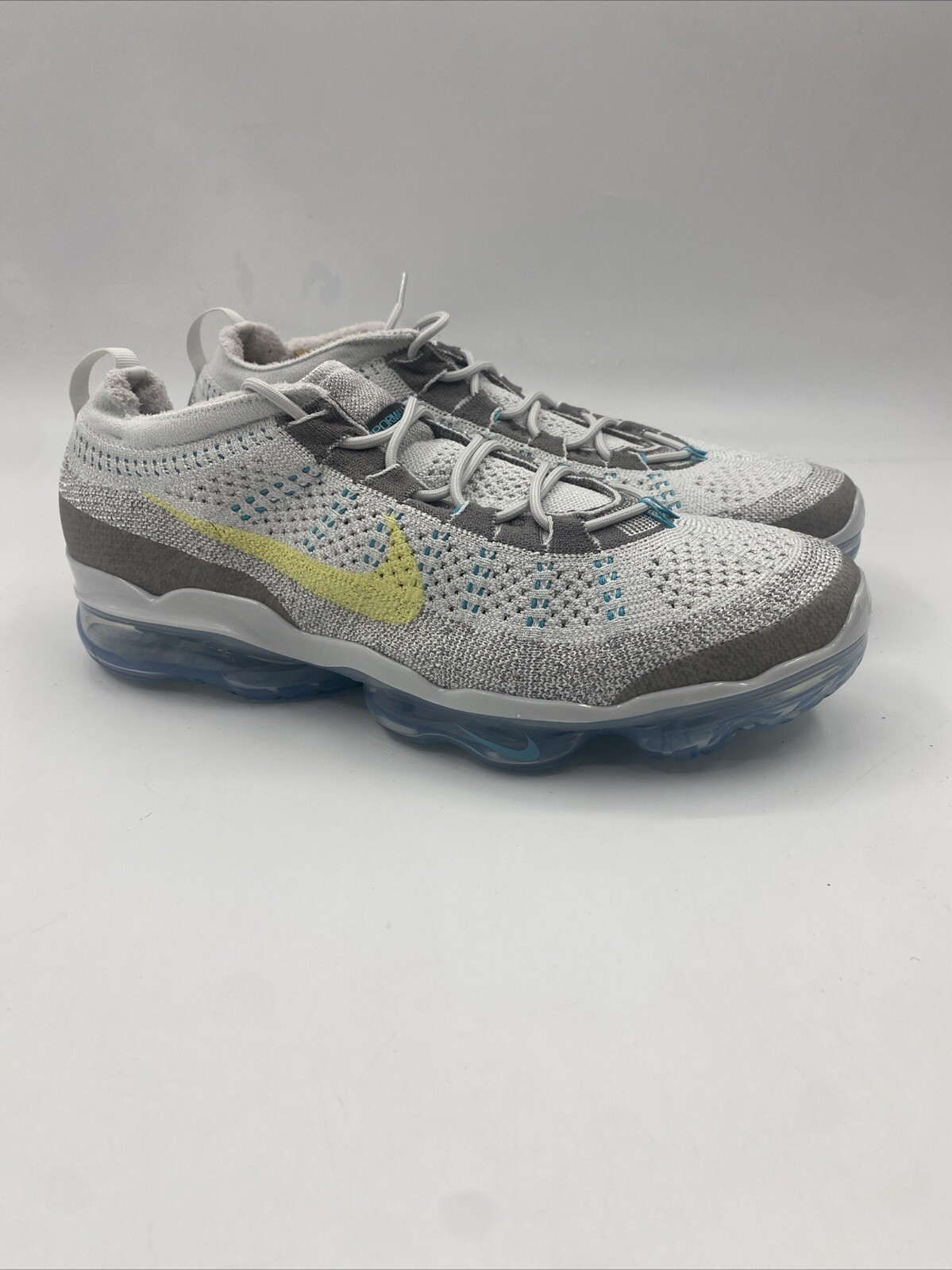 Nike Air Vapormax 2023 FK Flyknit Photon Dust/Lime DV1678-011 Men’s Sizes 9-14