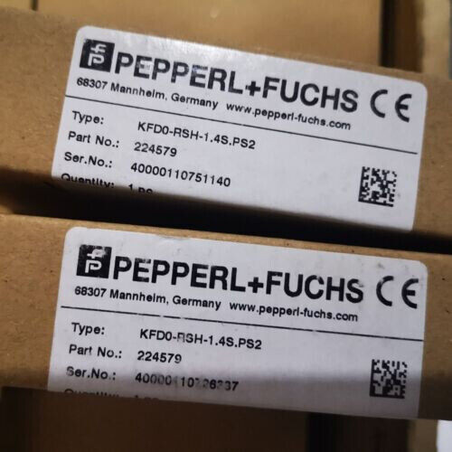 1 PCS Pepperl+FuchsKFD0-RSH-1.4S.PS2 Safety Barrier IN  NEW  BOX  ALL NEW