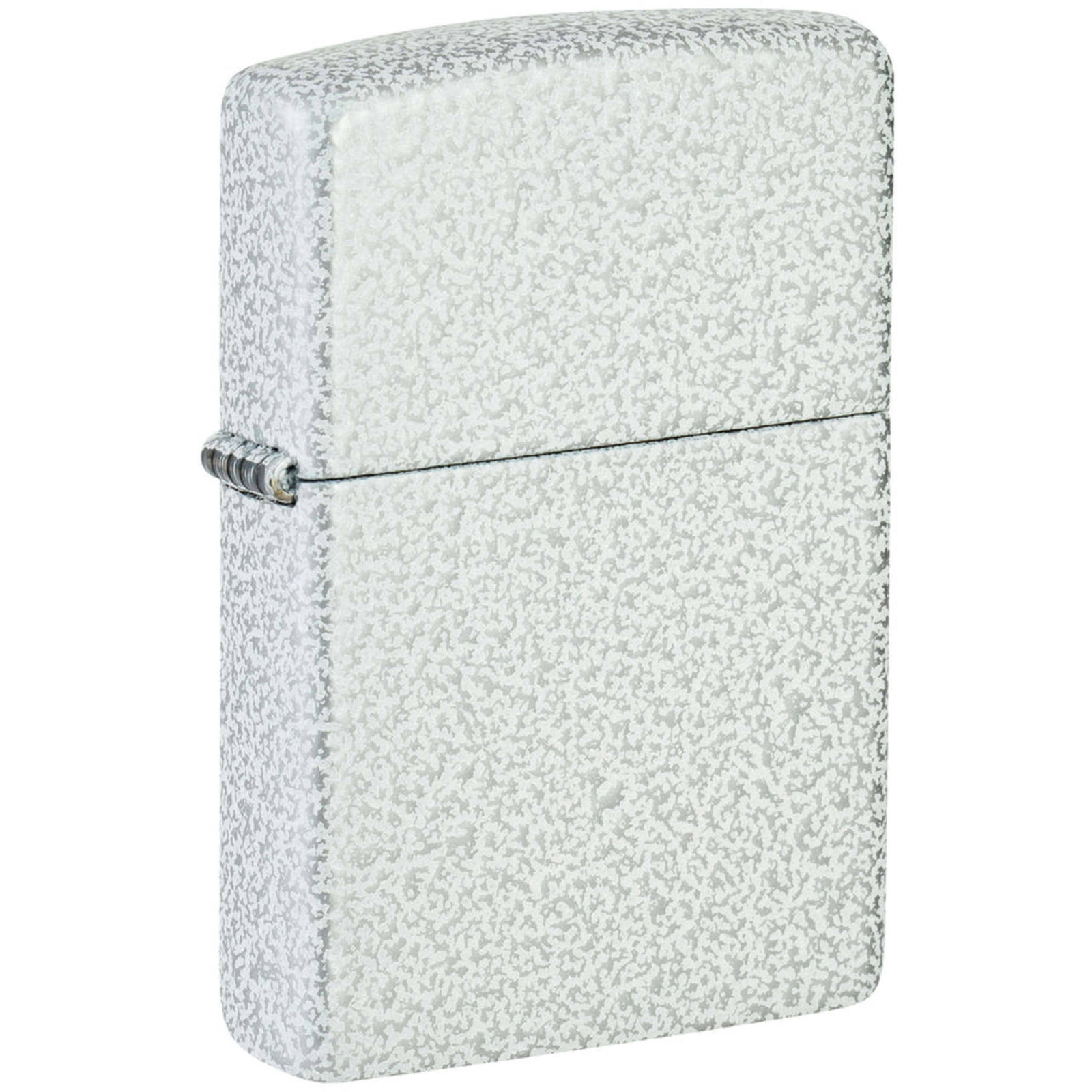 Zippo Windproof Lighter Classic Glacier Metallic Tone and Textured Surface 46020