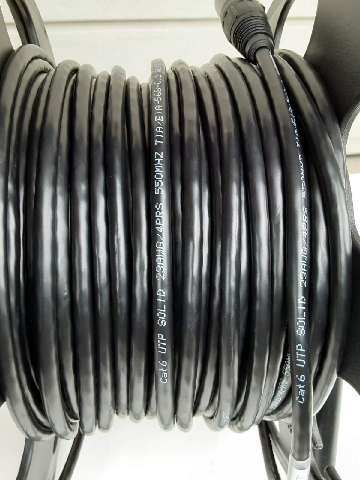 PRO CAT6 Tactical UTP w/Neutrik Ethercon Digital Cable on reel 150ft