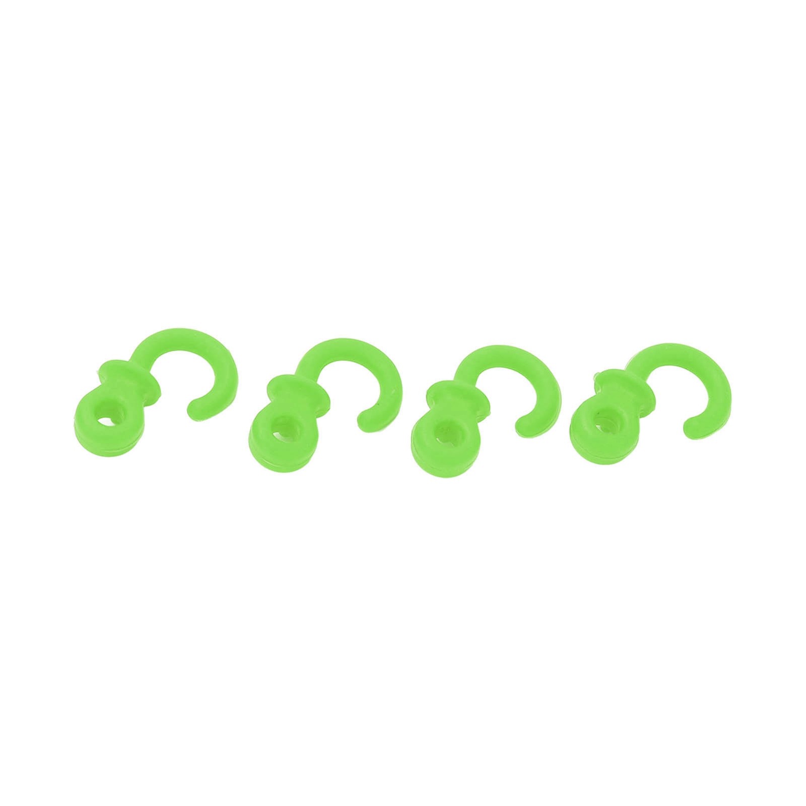 Green 4Pcs Archery Bow String Silencers Monkey Tail Compound Bow String WT