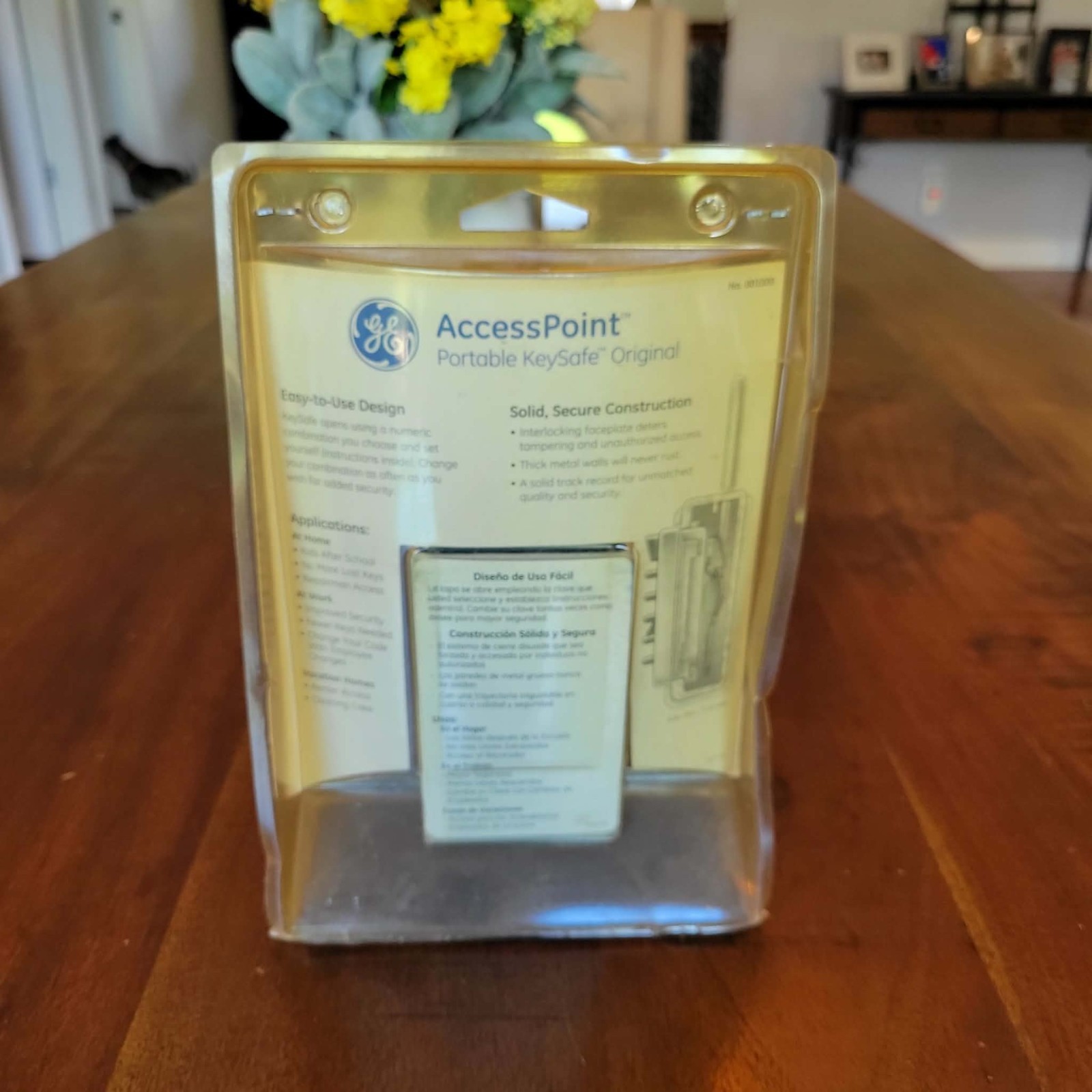 GE AccessPoint Portable Keysafe Numeric Pushbutton Key Safe NEW