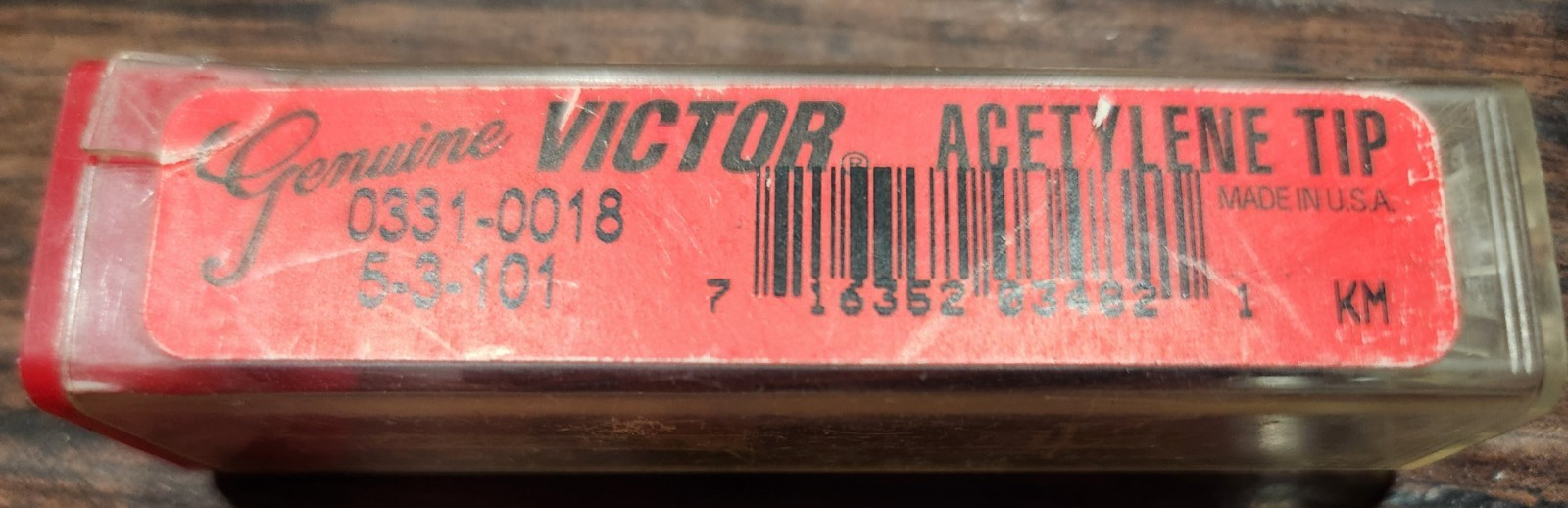Victor® 0331-0018 Series 3 Type 101 Size 5 (5-3-101) Acetylene Cutting Tip, 5"