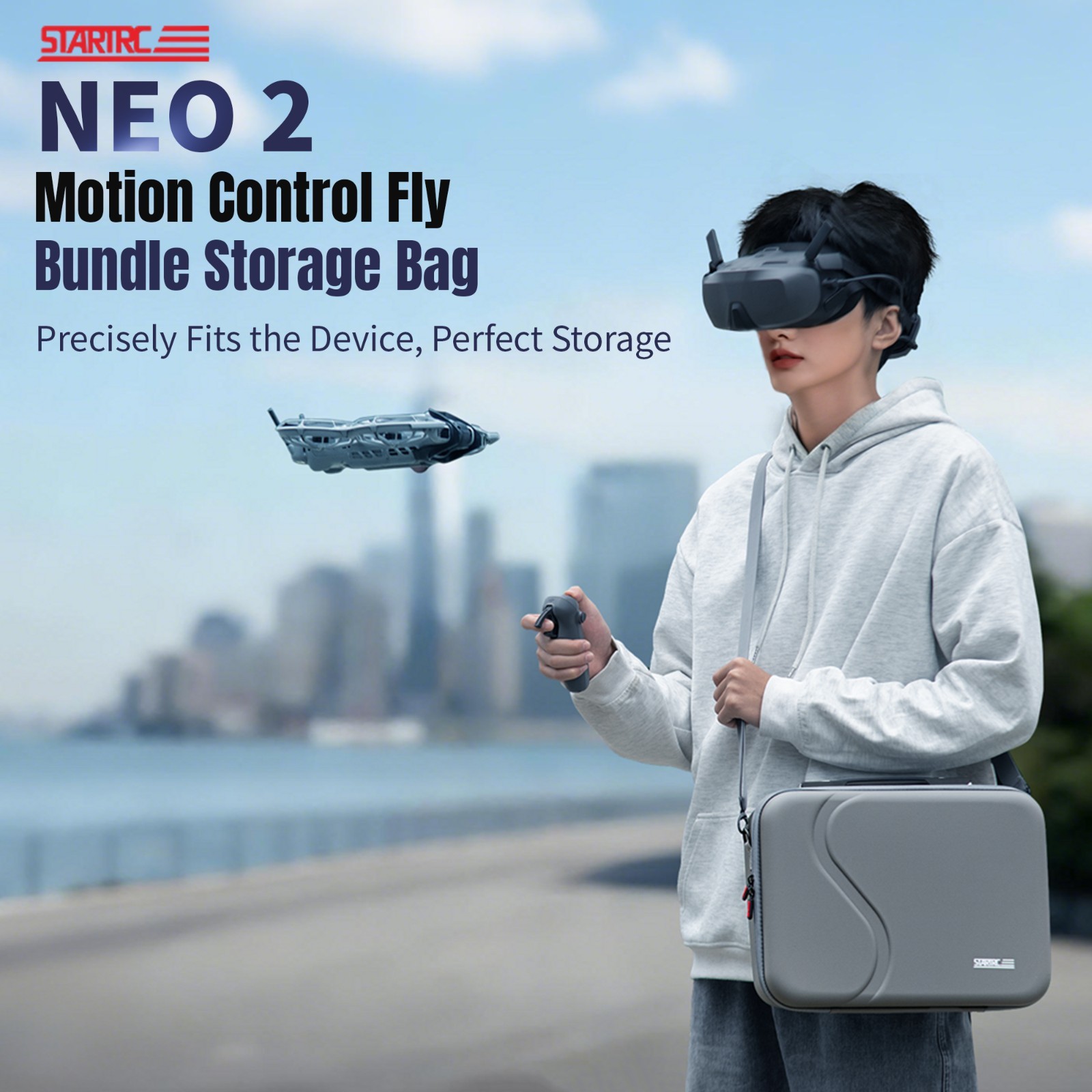 Multi-functional Storage Carrying Bag for DJI NEO 2, Protective Travel Case