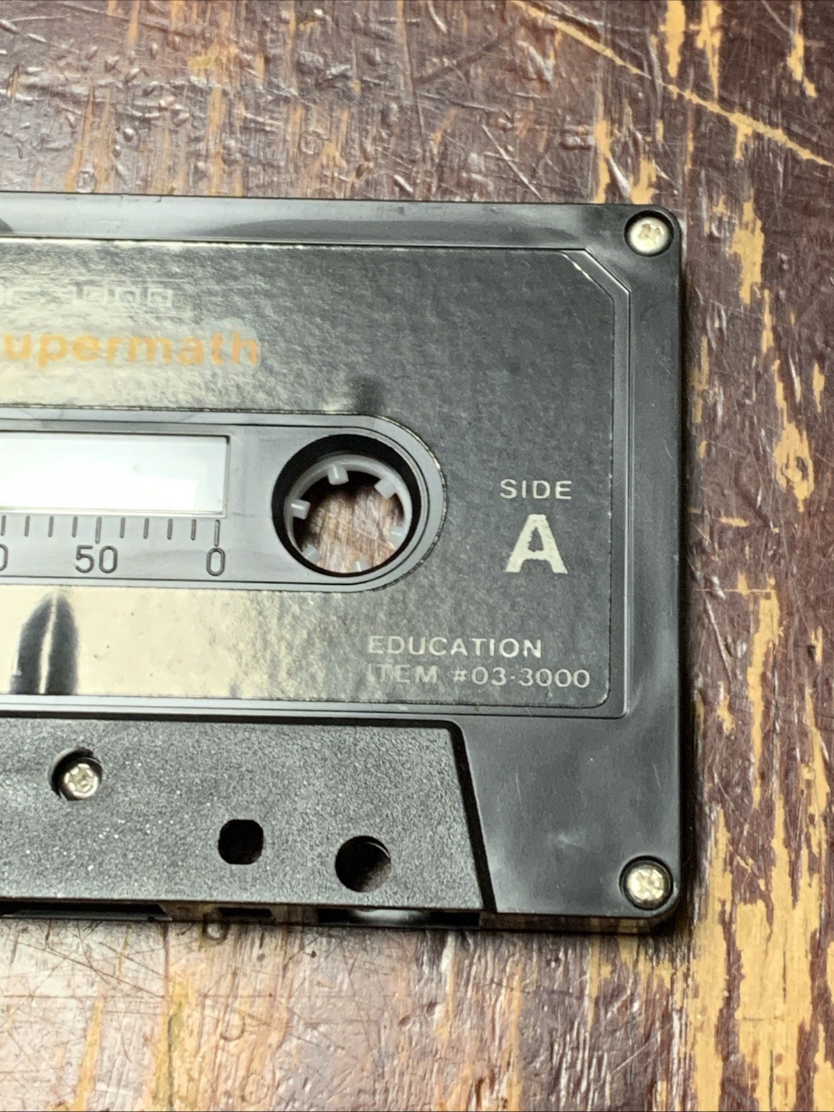 Timex Sinclair 1000 Super Math Vintage Computer Cassette Tape (16 RAM)