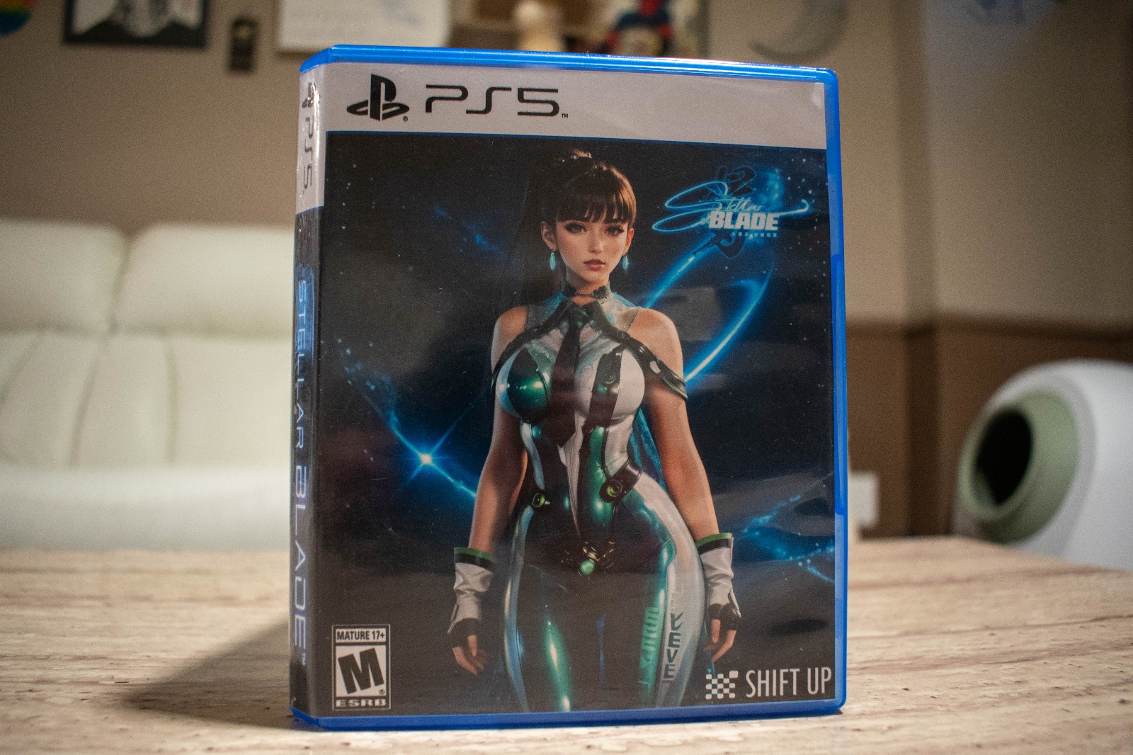Stellar Blade PS5 CUSTOM COVER ART & CASE - NO GAME
