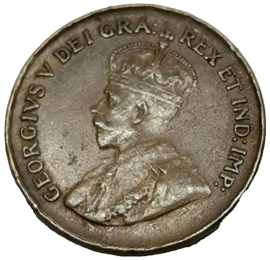 George V /Maple leaf 1 cent 1932 CANADA (923G)