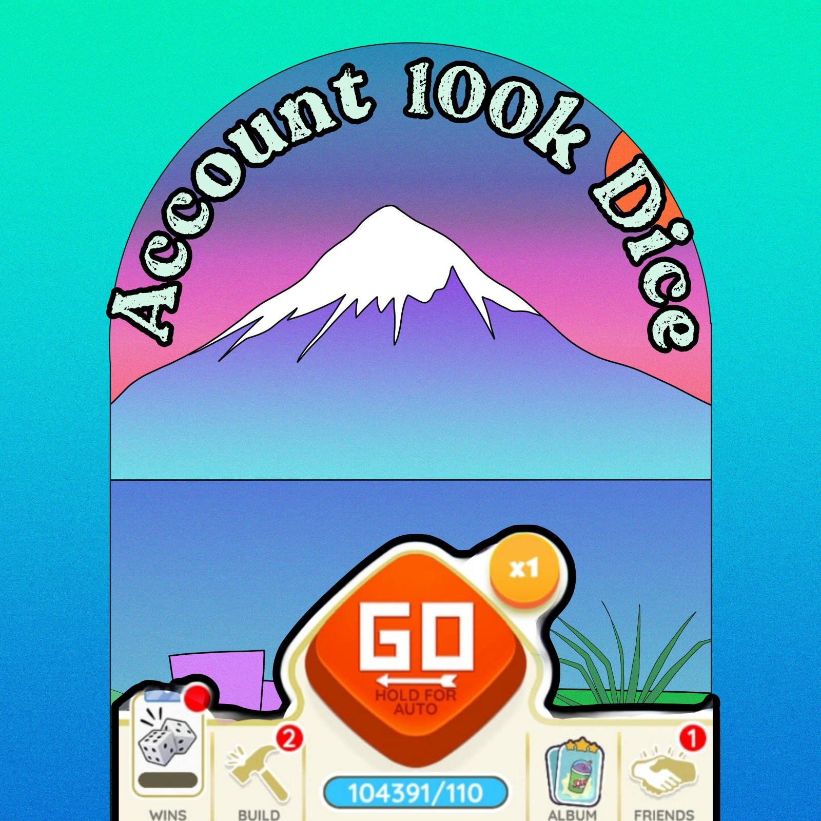 DICE_ACCOUNT_MONOPOLY_GO | 100k_DICE | TRUSTED 💯