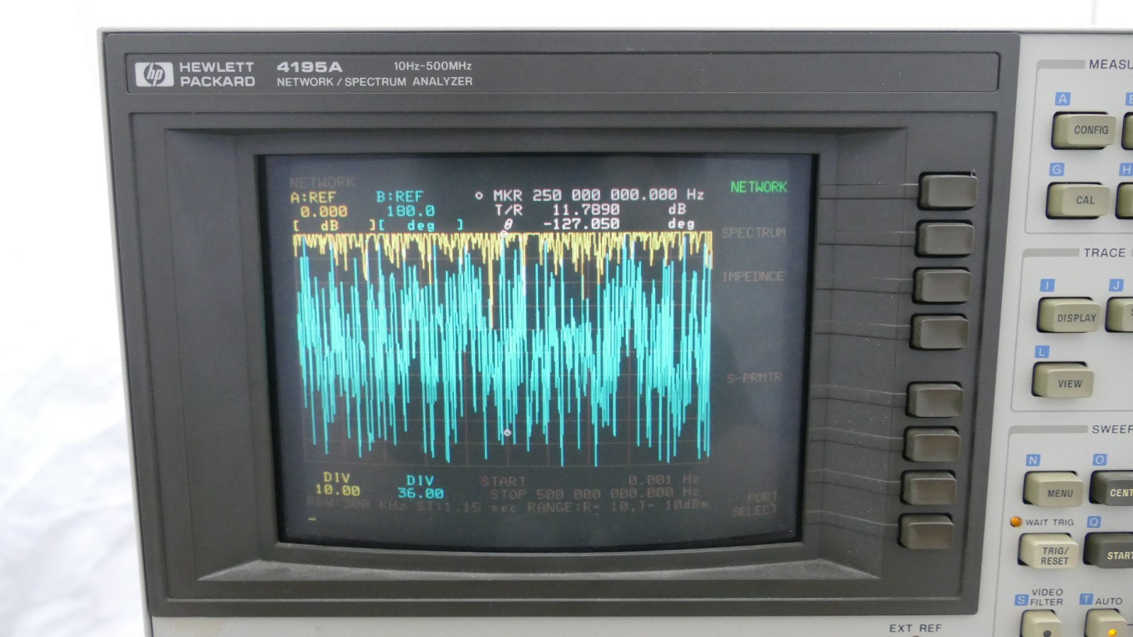 HP 4195A Network / Spectrum Analyzer 10Hz-500Mhz