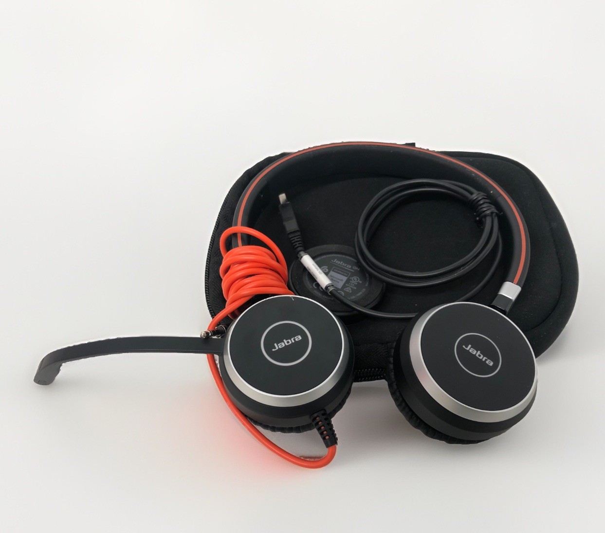Jabra Evolve 40 GN Mono Headset with ENC010 USB-A Controller!