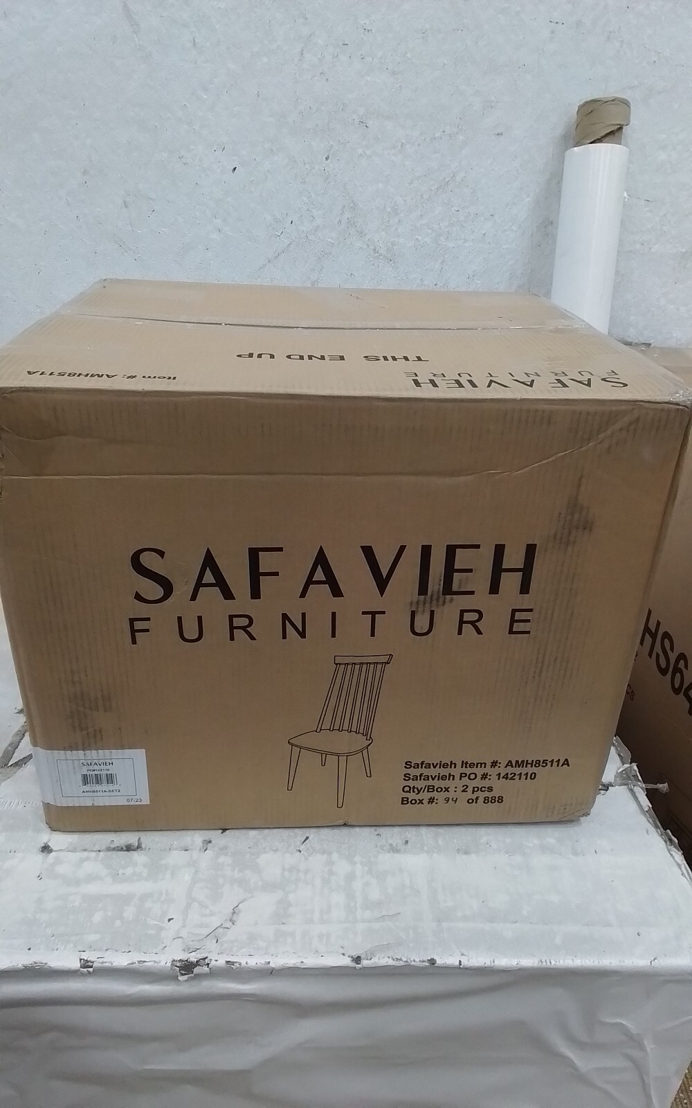 Safavieh BURRIS SIDE CHAIR, Reduced Price 2172732162 AMH8511A