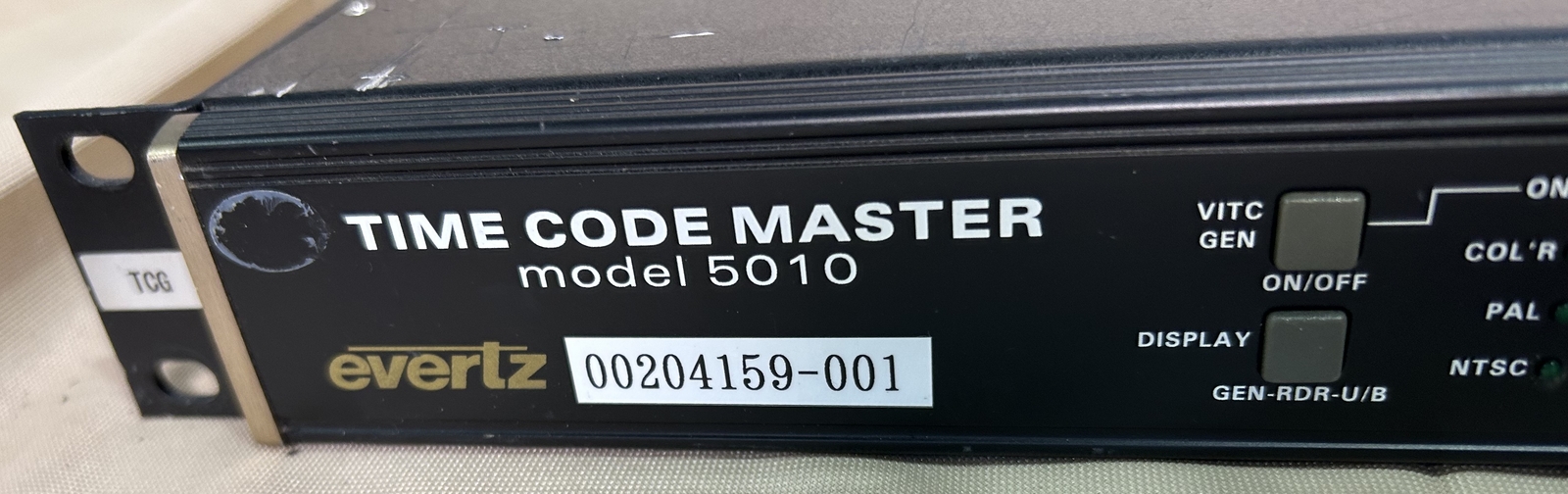 【Energization Checked】evertz◆5010/Timecode Generator