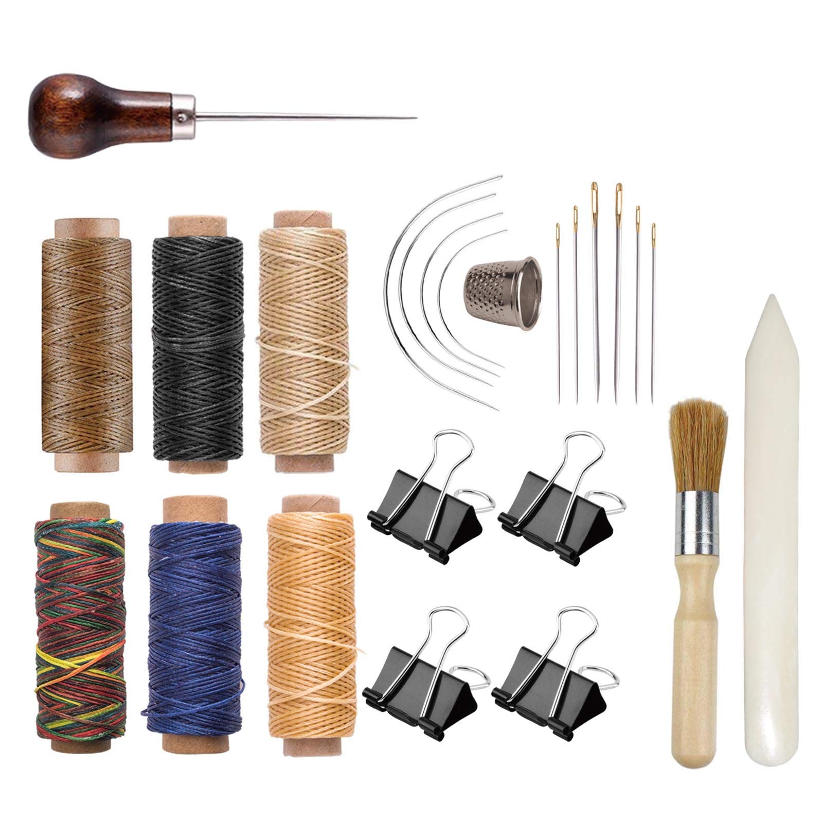 Bookbinding Kit  KOOTIKO Bookbinding Supplies, Hand Book Binding Starter Tool...