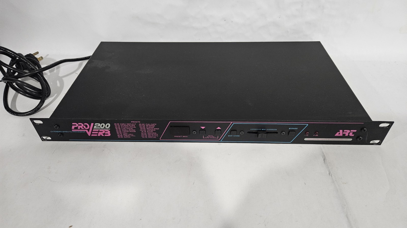 ART PRO VERB 200 Extended Effects Processor