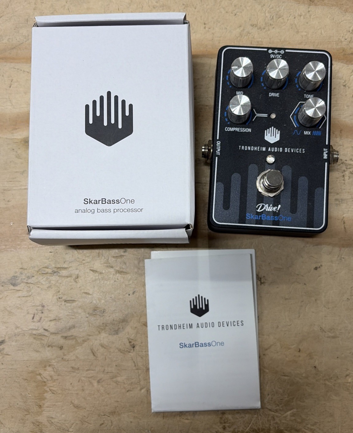 Trondheim Audio Devices SKARBASSONE multi-effects pedal for bass guitar