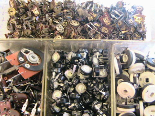 RESISTOR TRIMMER MIX 0-47K OHM Div. 10x 13259