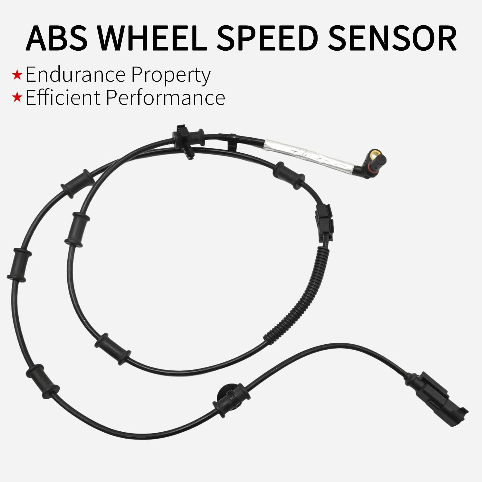 Front ABS Wheel Speed Sensor 2 PCS for Ram 2500 L6 6.7L 2014-2018 ALS3028