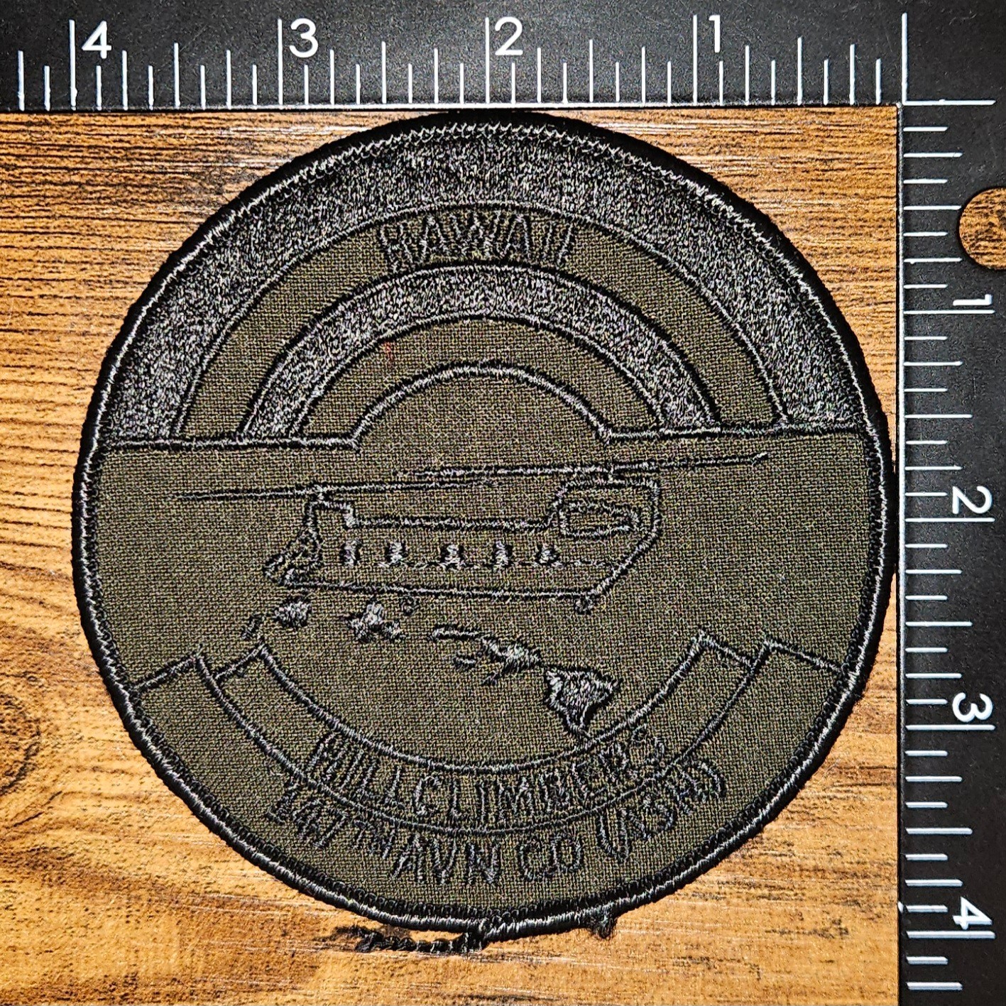 Hawaii CH-47 Chinook Helicopter Hill Climbers 147th Aviation Company Patch