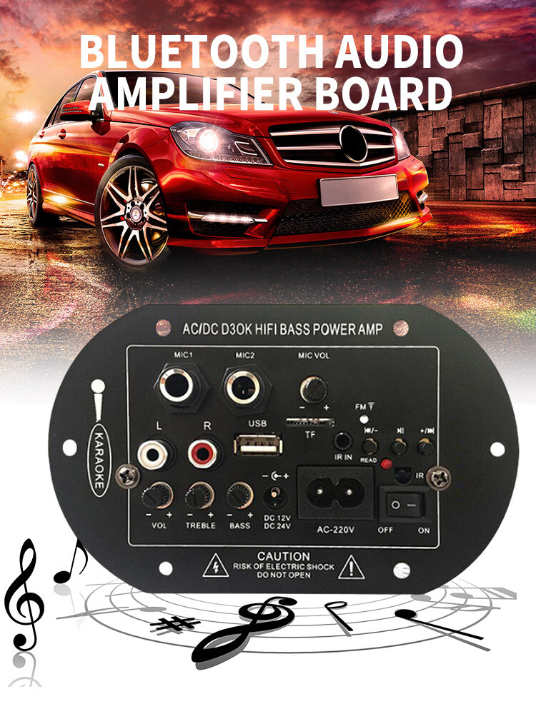 Digital Power Amp Board Hifi Stereo Audio Amplifier bluetooth Audio Amplifier