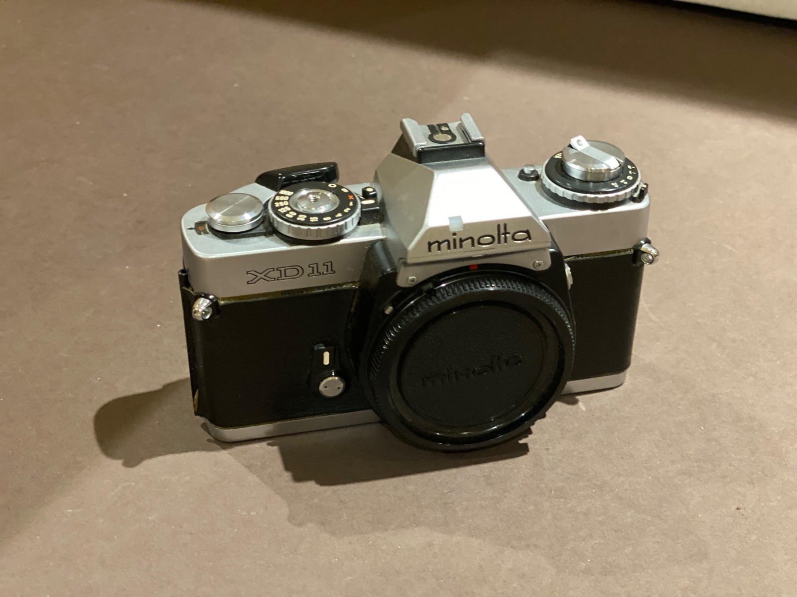 Minolta XD11 Camera Body, Vivitar 70-210 Zoom, Vivita 283 Flash & 2X Converter