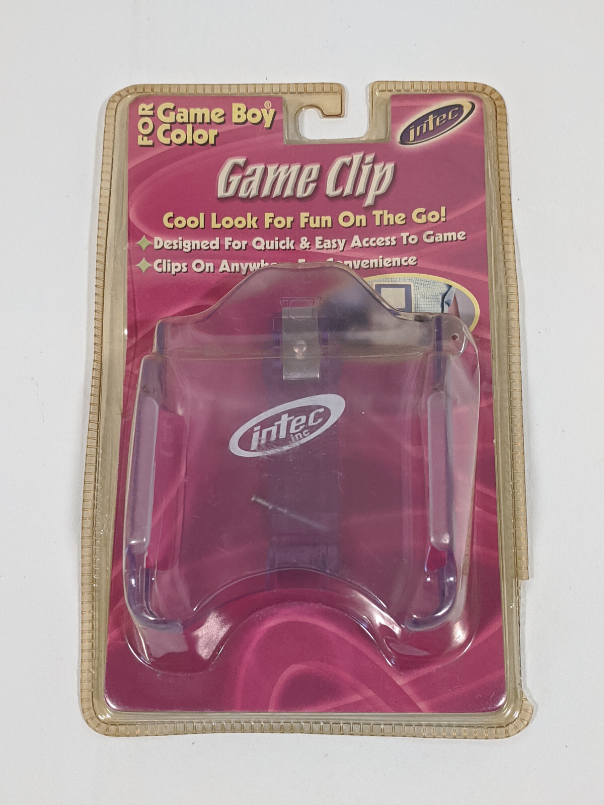 Intec  Game Clip for Game Boy Color -  Brand New