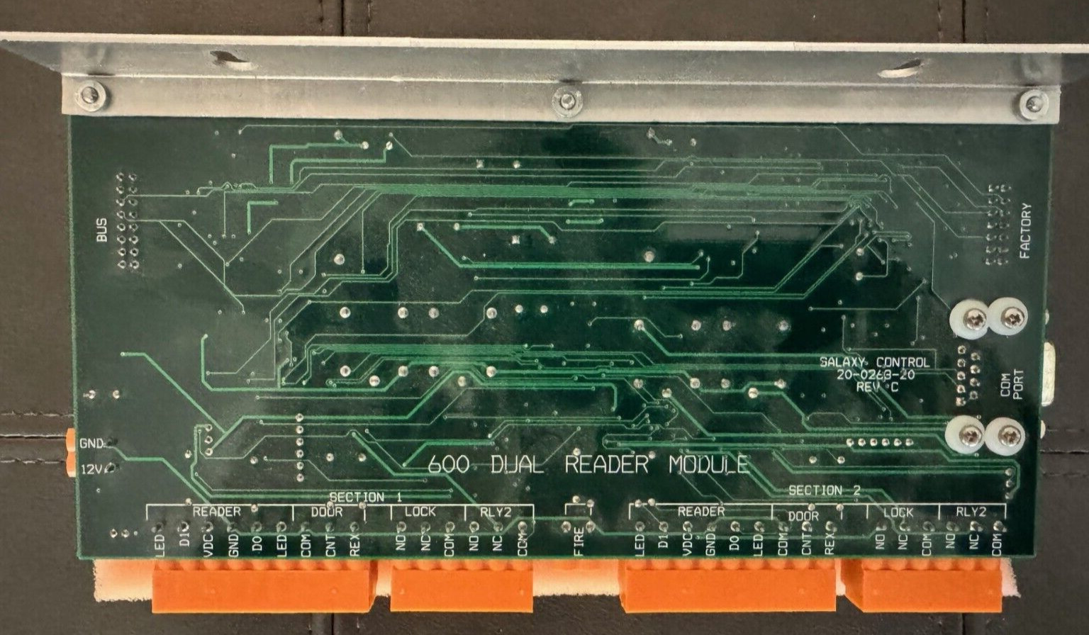 Galaxy 600 Dual Reader Module, 20-263-20, Rev C