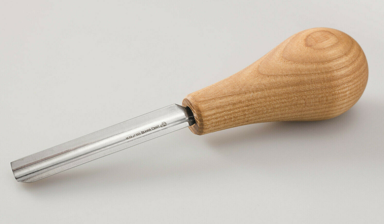 Wood Carving Tools Palm Chisel NEW Straight Rounded Chisel Sweep #9 BeaverCraft