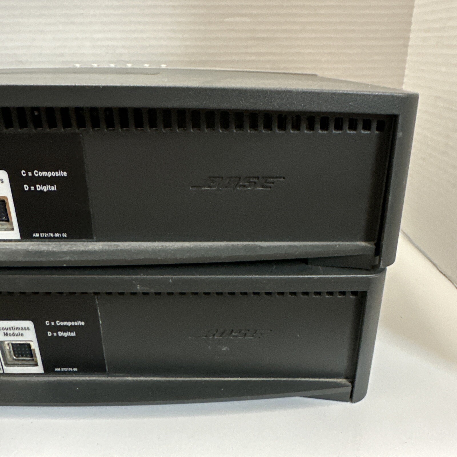 2 Bose Model AV3-2-1II Media Center Main Unit Without Cords