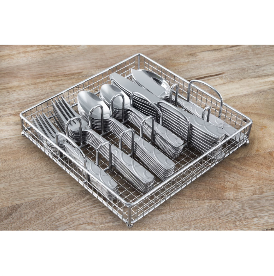 Cambridge Roam Sand 45-Pc Flatware & Hostess Set (Service for 8)