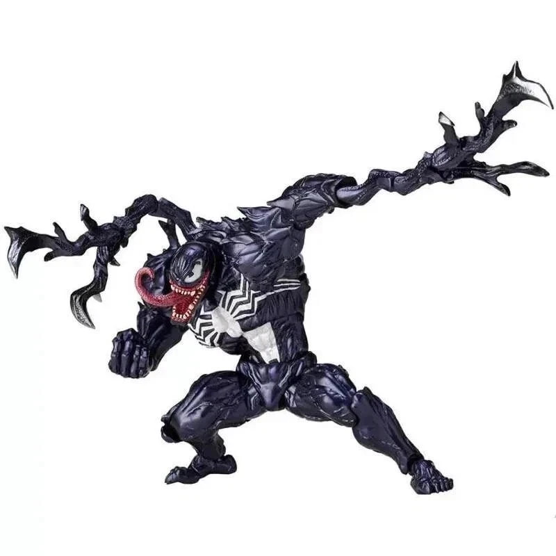 6.7'' Venom Action Figure Yamaguchi Revoltech Poseable Collectible Toy 17cm Gift