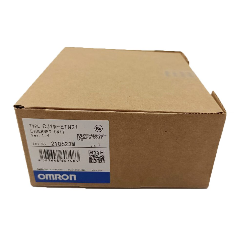 Omron CJ1W-ETN21 CJ1WETN21 ETHERNET UNIT PROGRAMMABLE CONTROLLER New