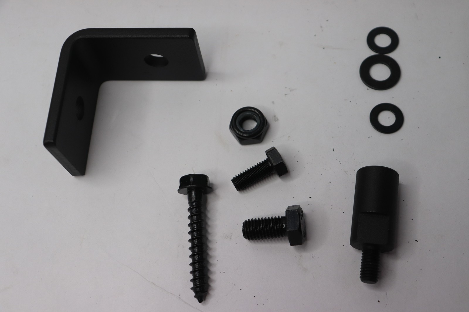 Ceiling Mount Double Track Bypass Sliding Barn Door Hardware Kit - Incomplete