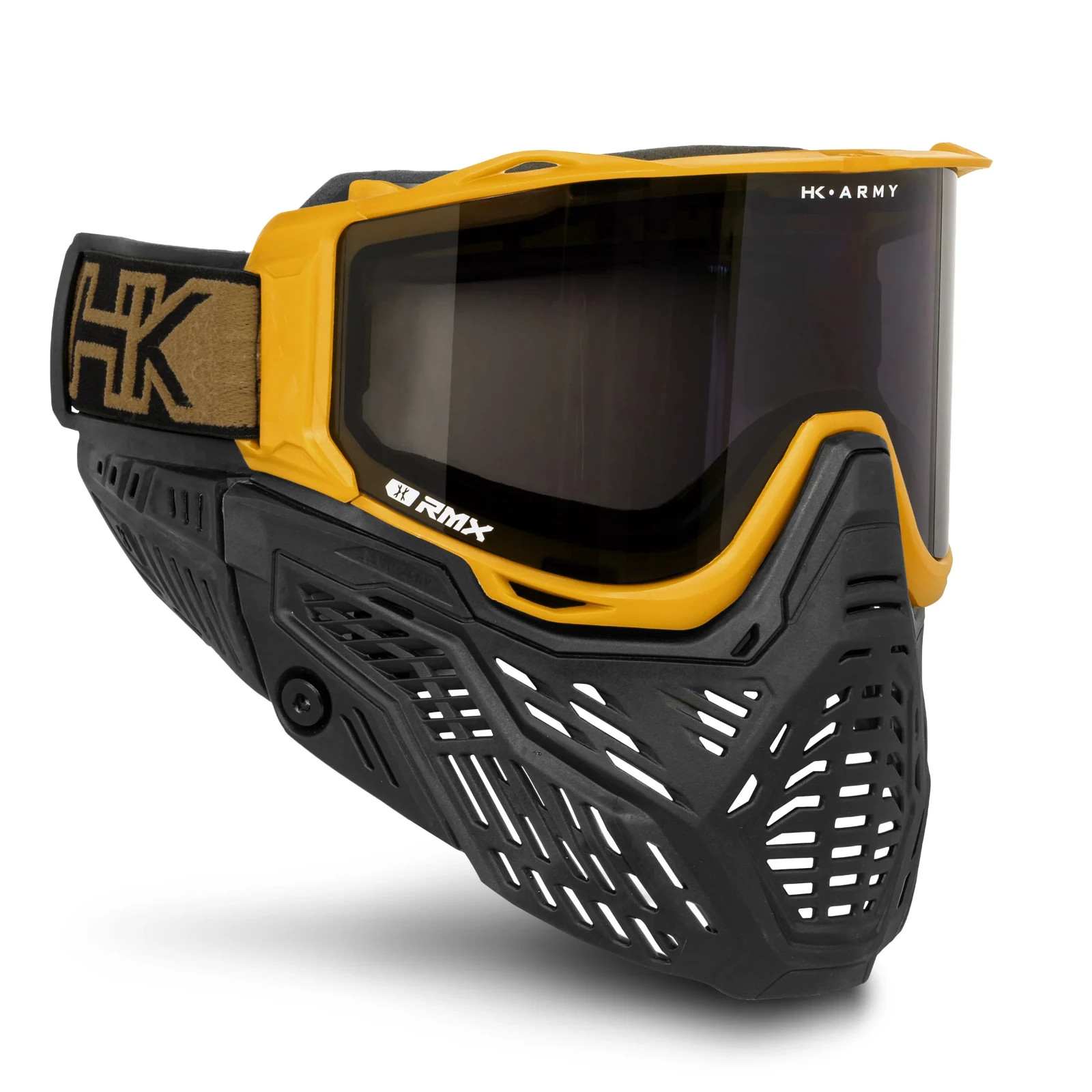HK Army RMX Paintball / Airsoft Thermal Goggle Mask - GOLD / BLACK