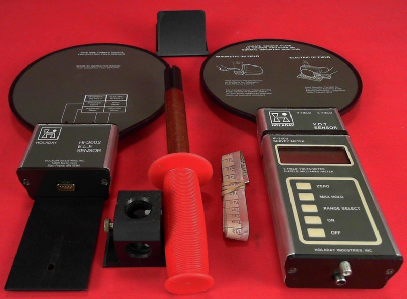 ETS (Holaday) HI-3600-3602 Survey Meter with ELF Sensor VDT Sensor
